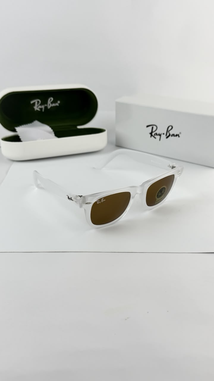 Rayban Brown Unisex Sunglasses