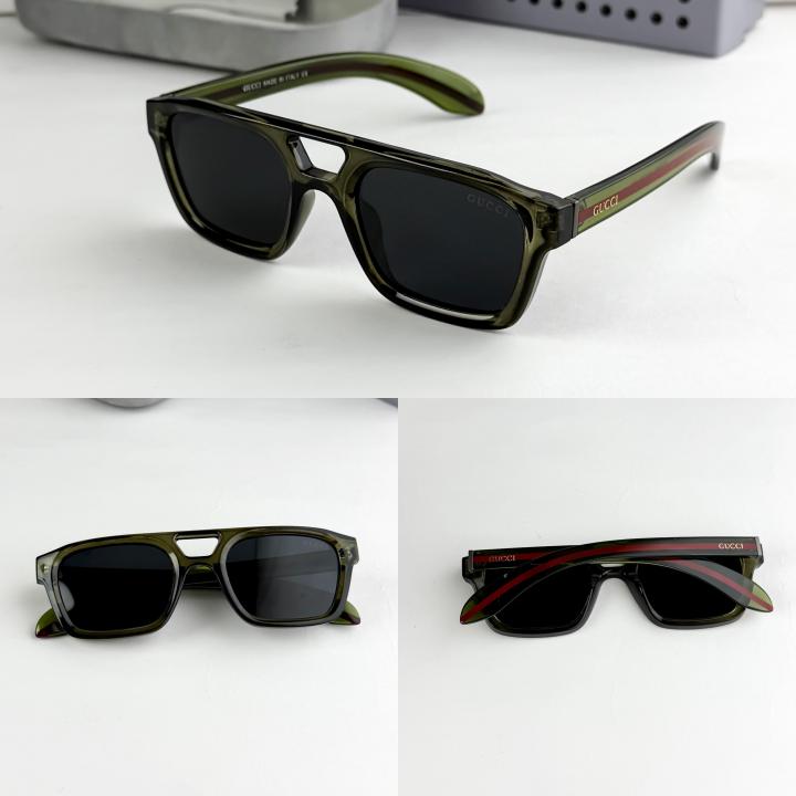 Gucci Poison Green Men Sunglasses