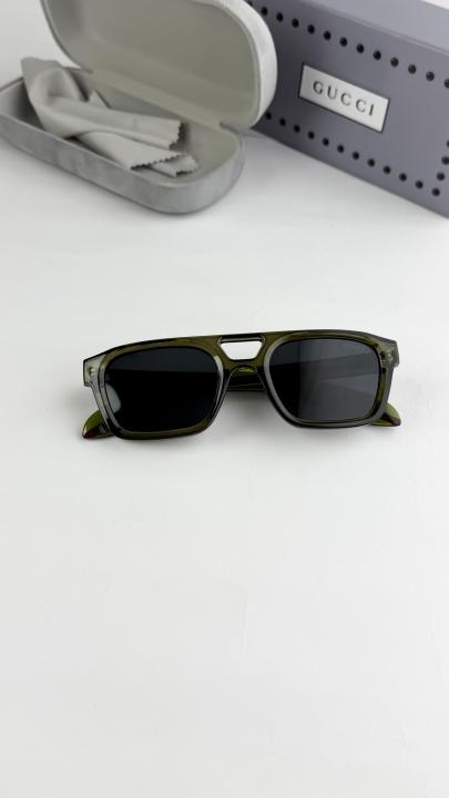 Gucci Poison Green Men Sunglasses
