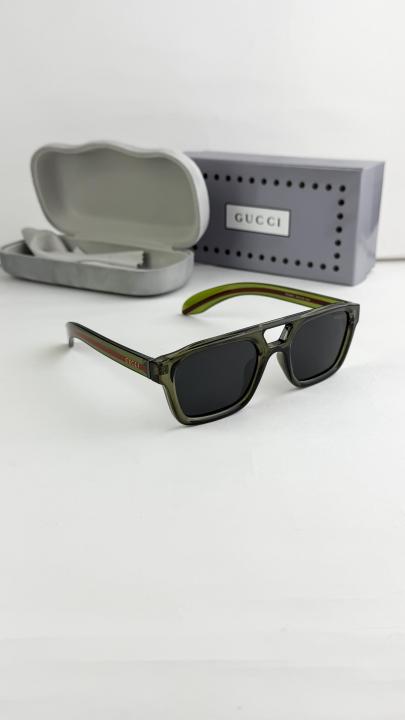 Gucci Poison Green Men Sunglasses