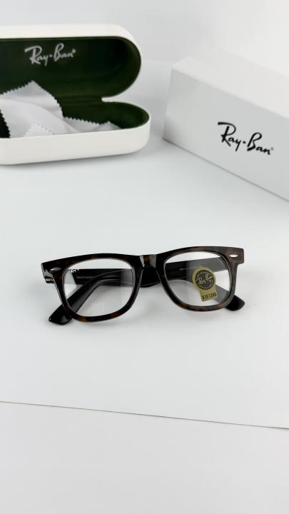 Rayban Transparent Square Unisex Optics Frame