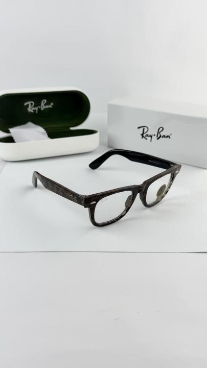 Rayban Transparent Square Unisex Optics Frame