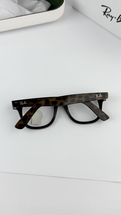 Rayban Transparent Square Unisex Optics Frame