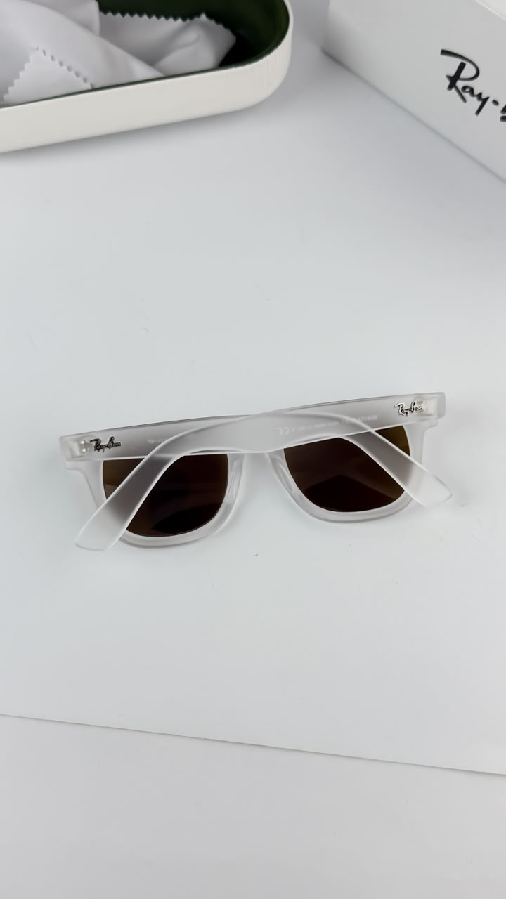 Rayban Brown Unisex Sunglasses