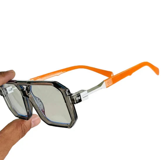 Marc Jacobs Unisex Orange Frame Transparent Optics