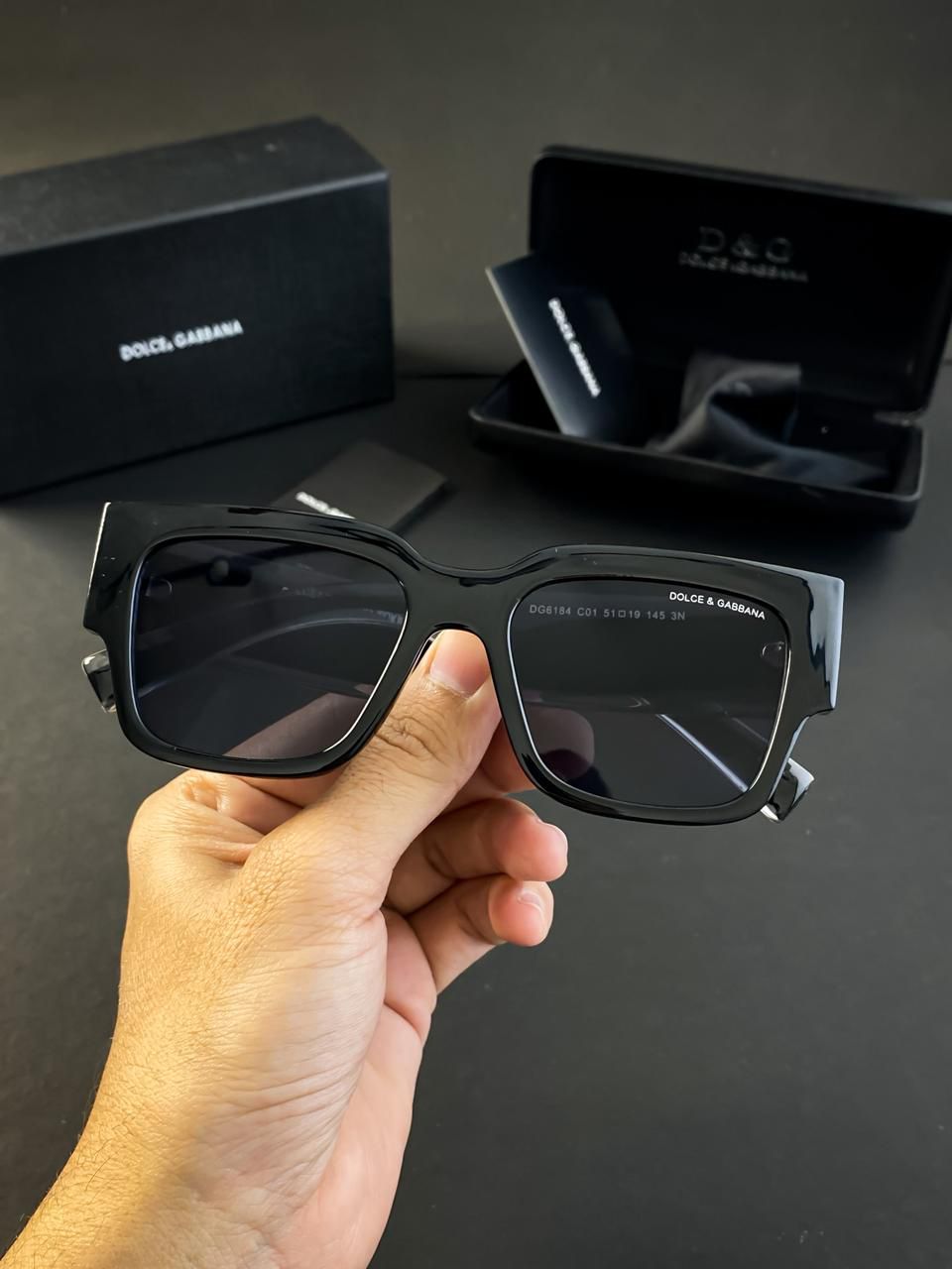Dolce & Gabbana Transprent Black 6184