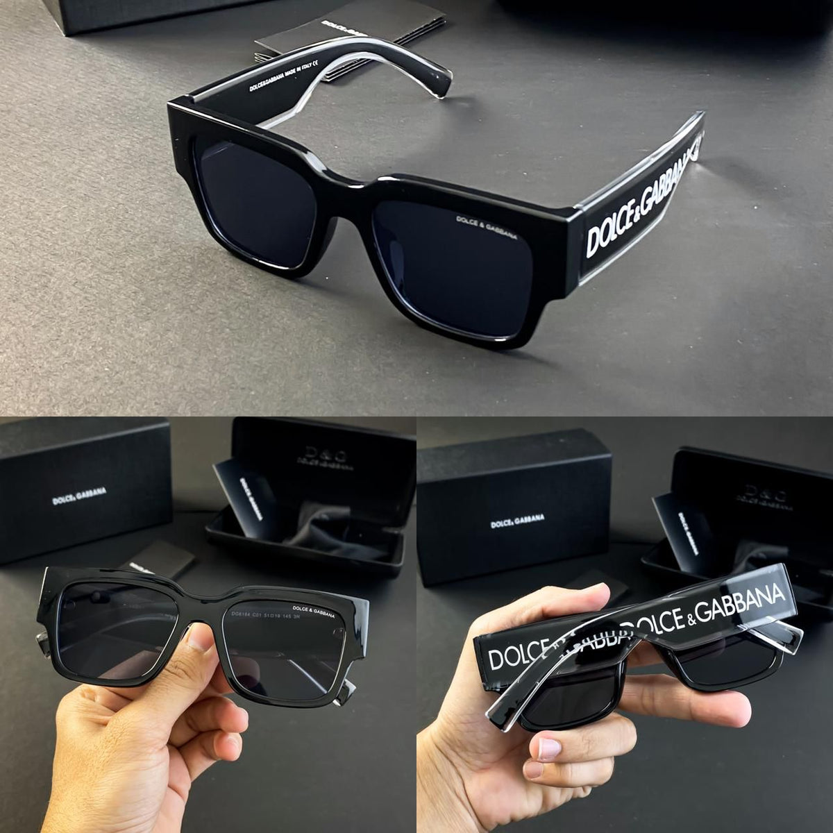 Dolce & Gabbana Transprent Black 6184