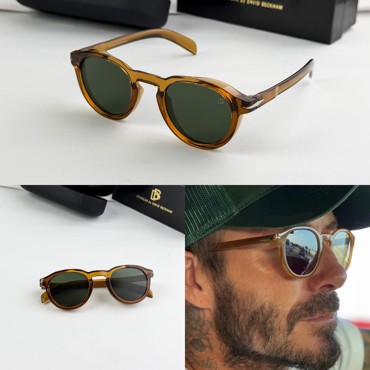 David Becham Brown Green 2208