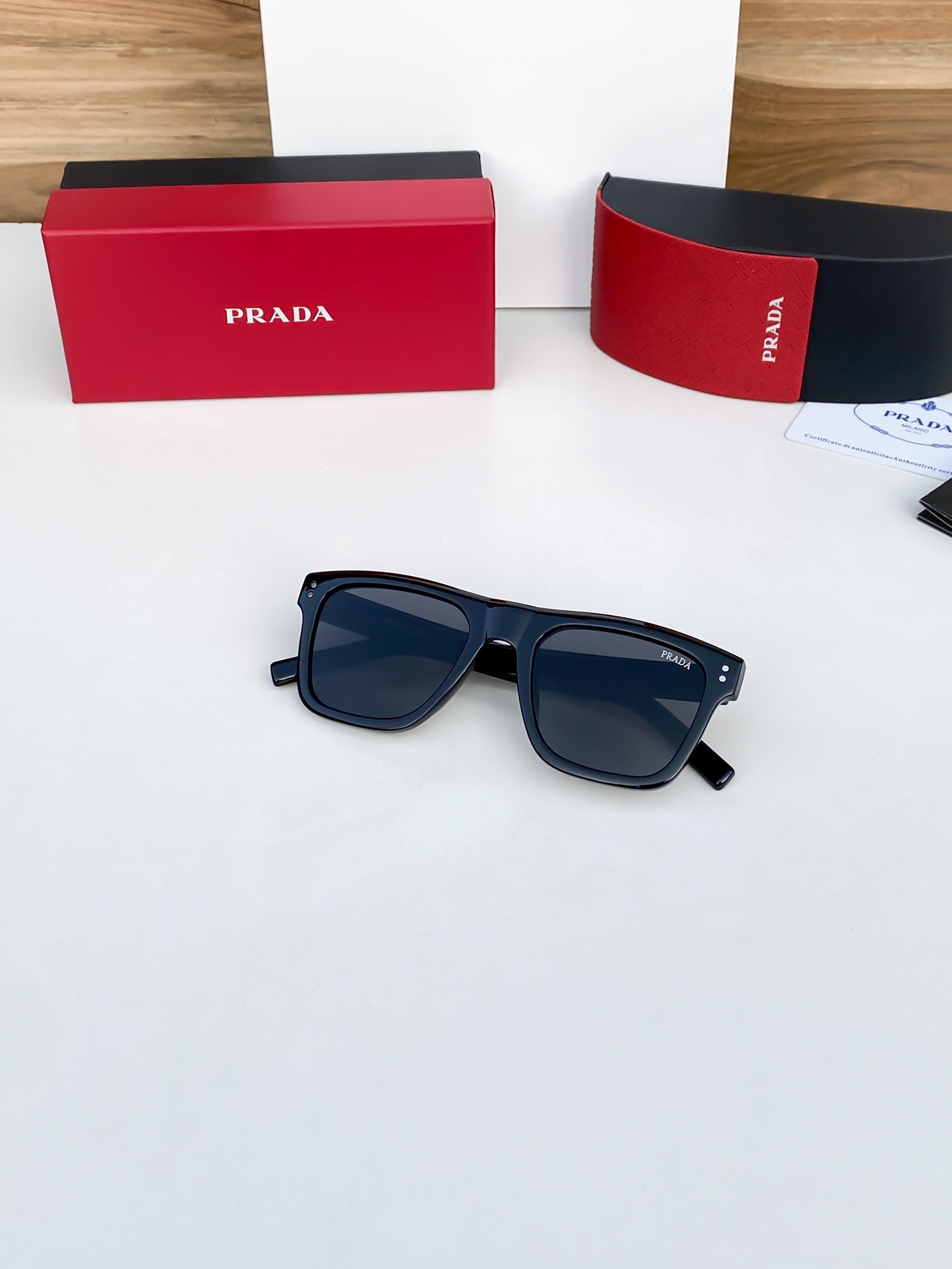 Prada Shine Black 3835