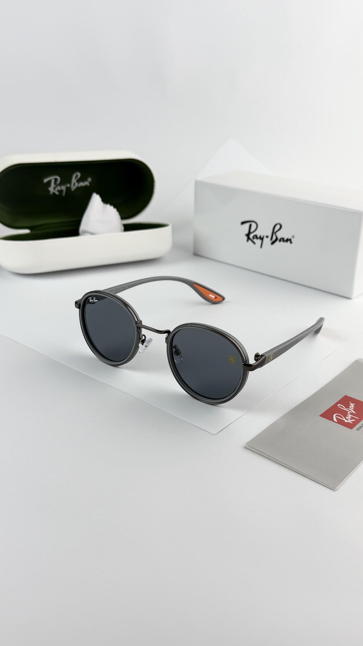 Rayban Grey Black 02
