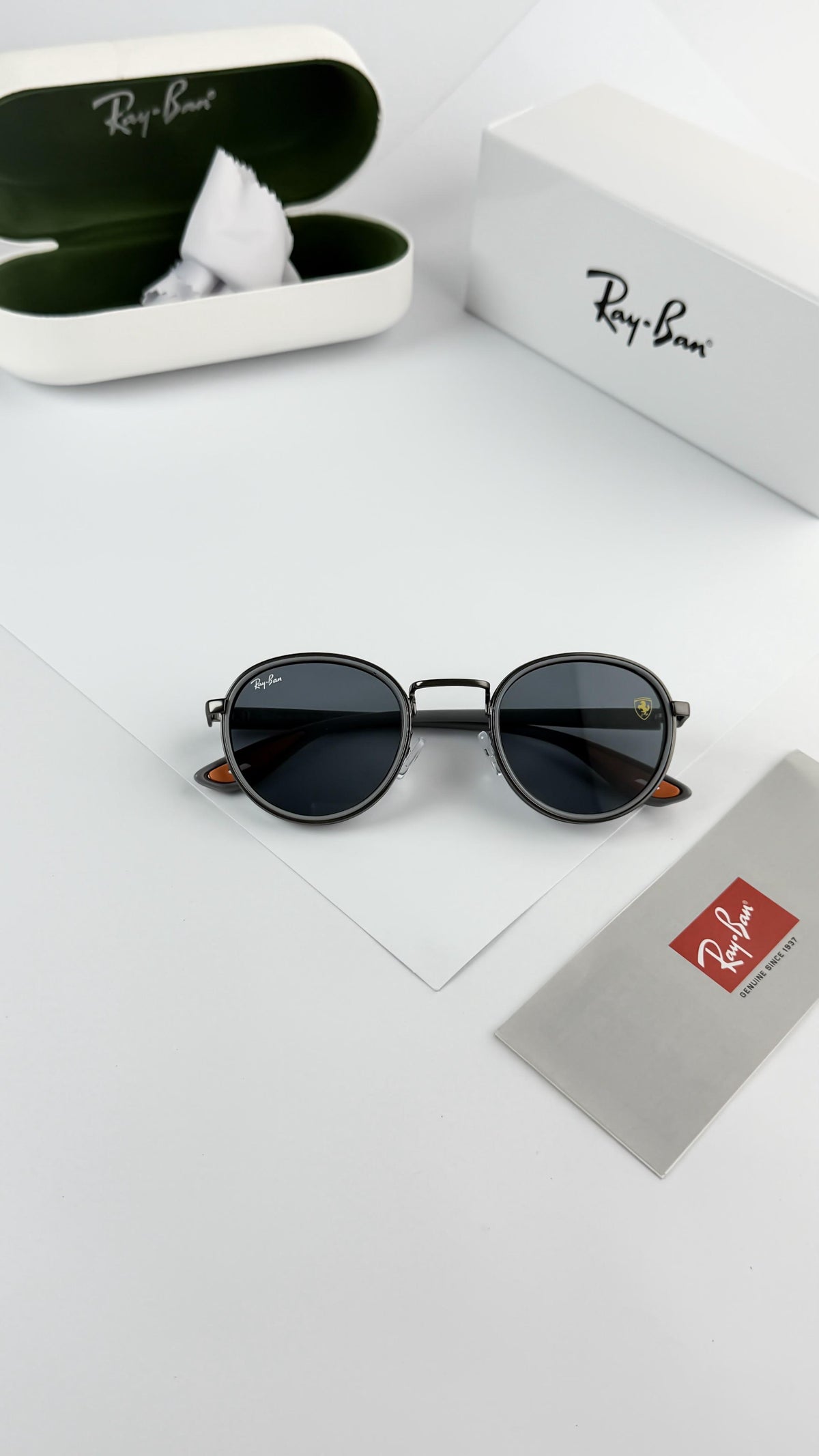 Rayban Grey Black 02
