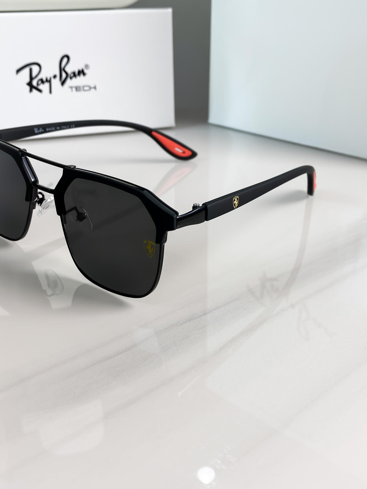 Rayban Full Black 04