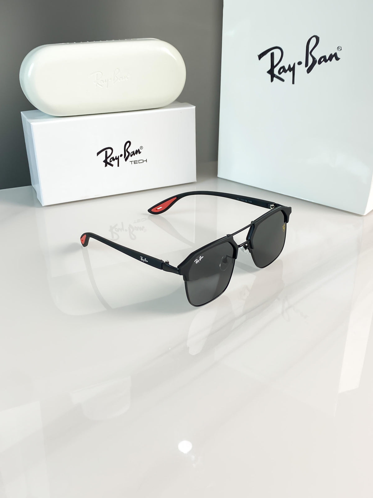 Rayban Full Black 04