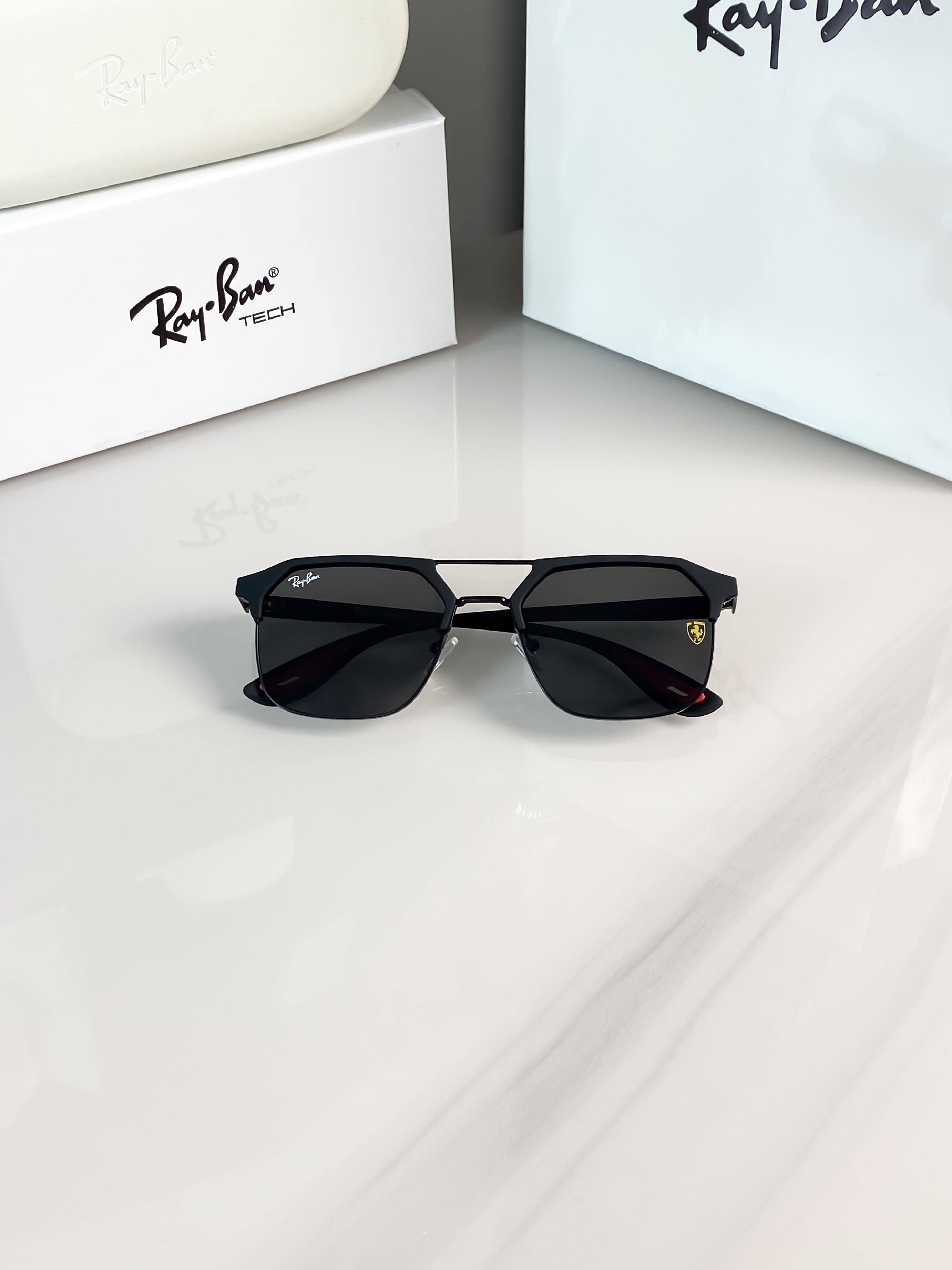 Rayban Full Black 04