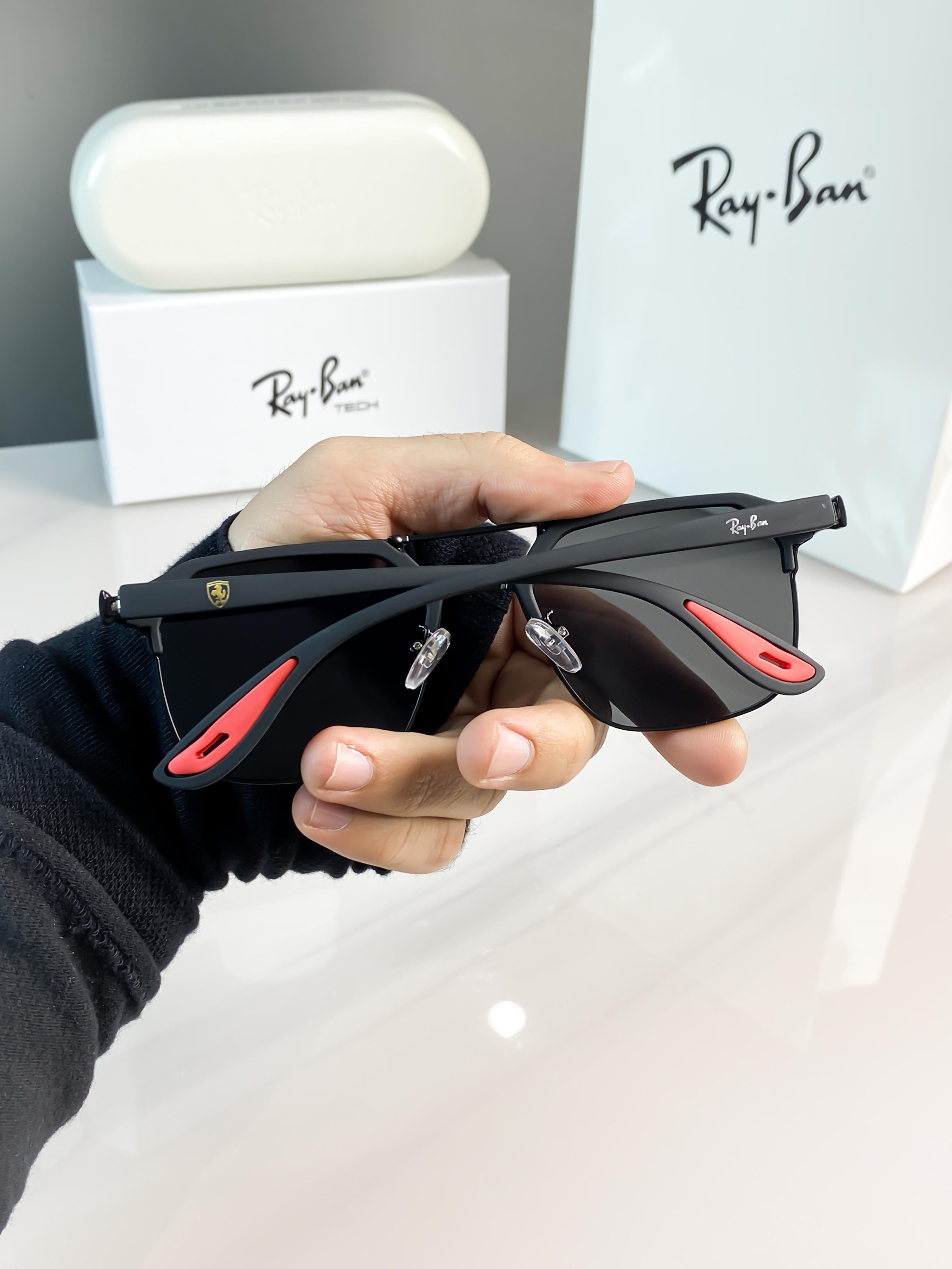 Rayban Full Black 04