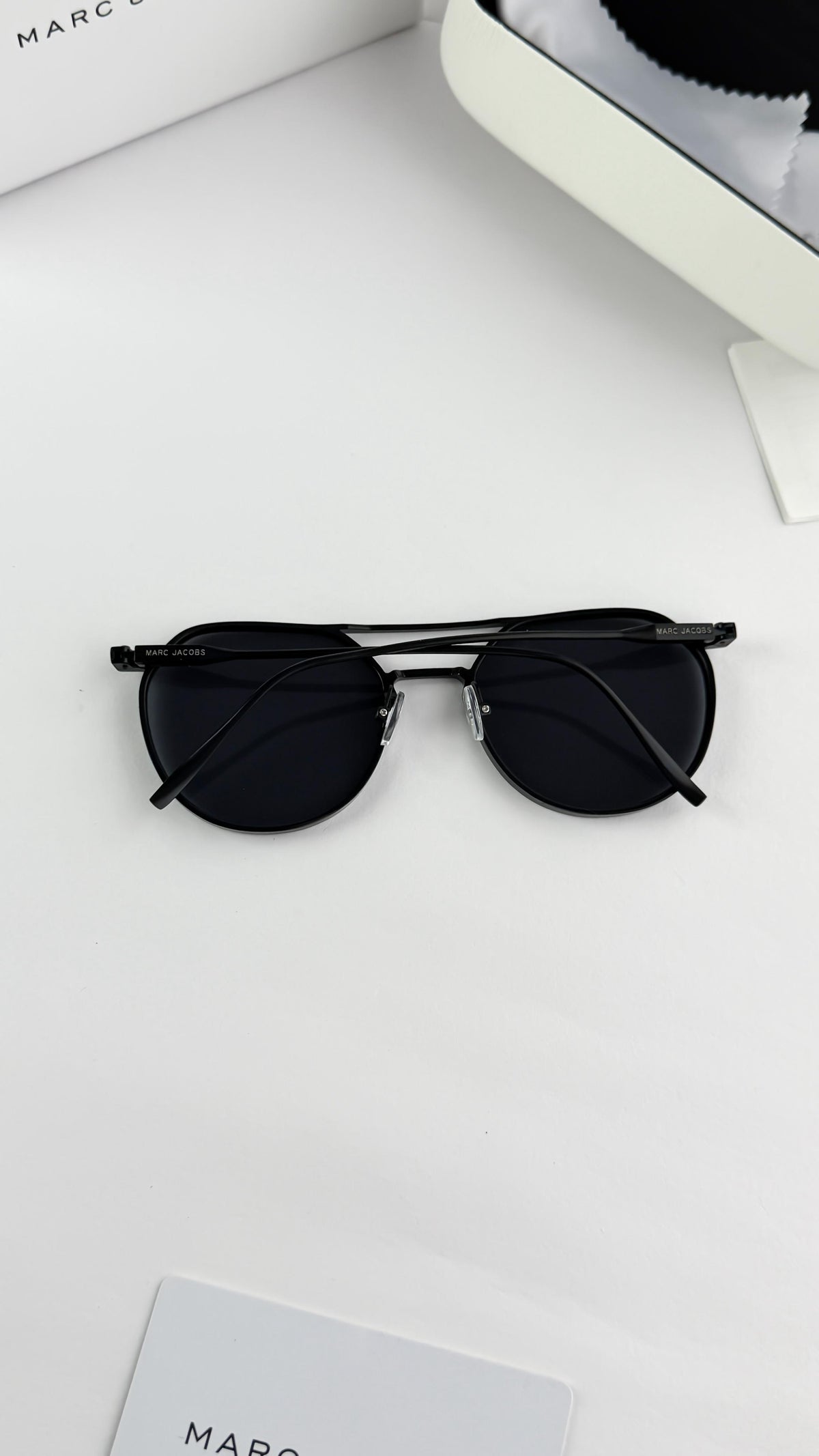 Marc Jacobs Charcoal Black Stylish Unisex Sunglass