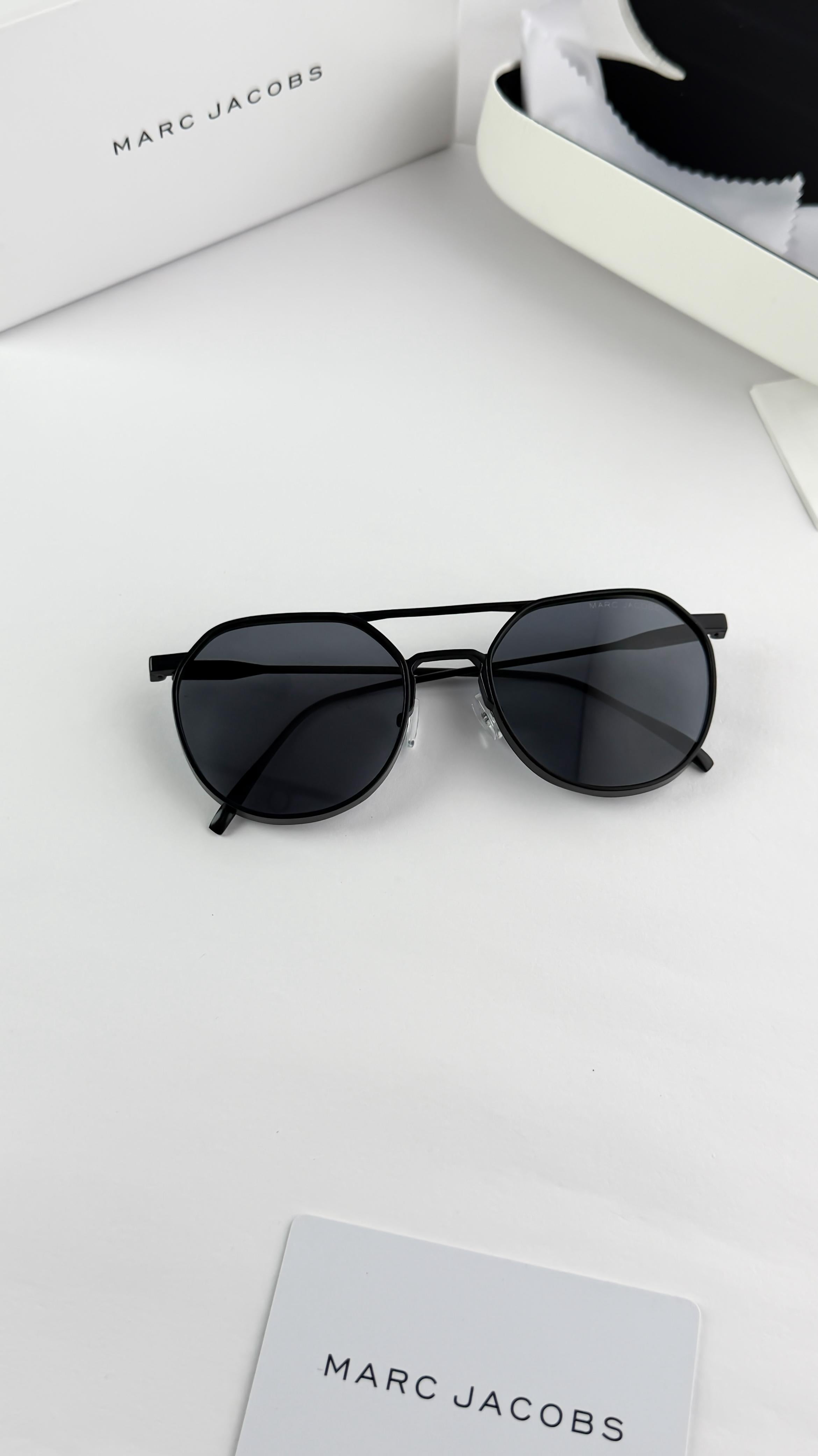 Marc Jacobs Charcoal Black Stylish Unisex Sunglass