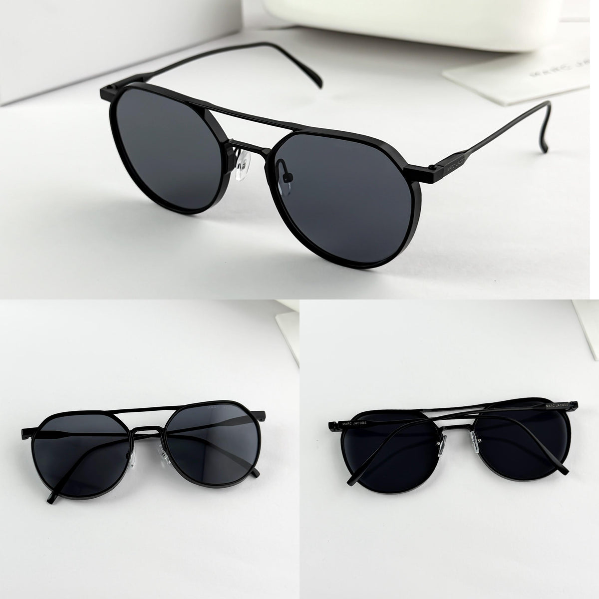 Marc Jacobs Charcoal Black Stylish Unisex Sunglass