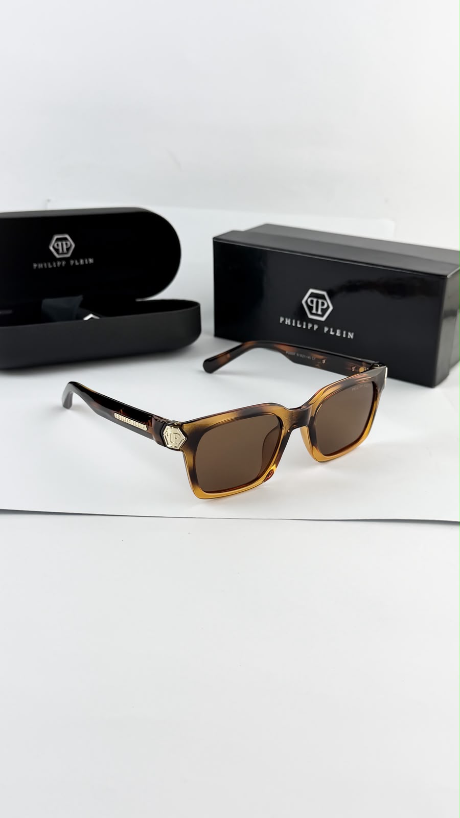 Philipp Plein Brown Men's Sunglasses