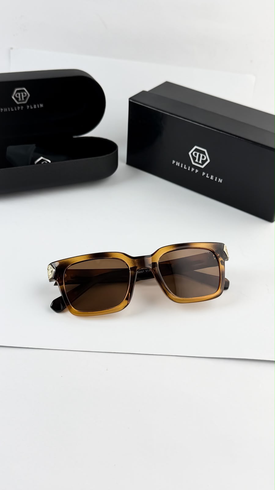 Philipp Plein Brown Men's Sunglasses
