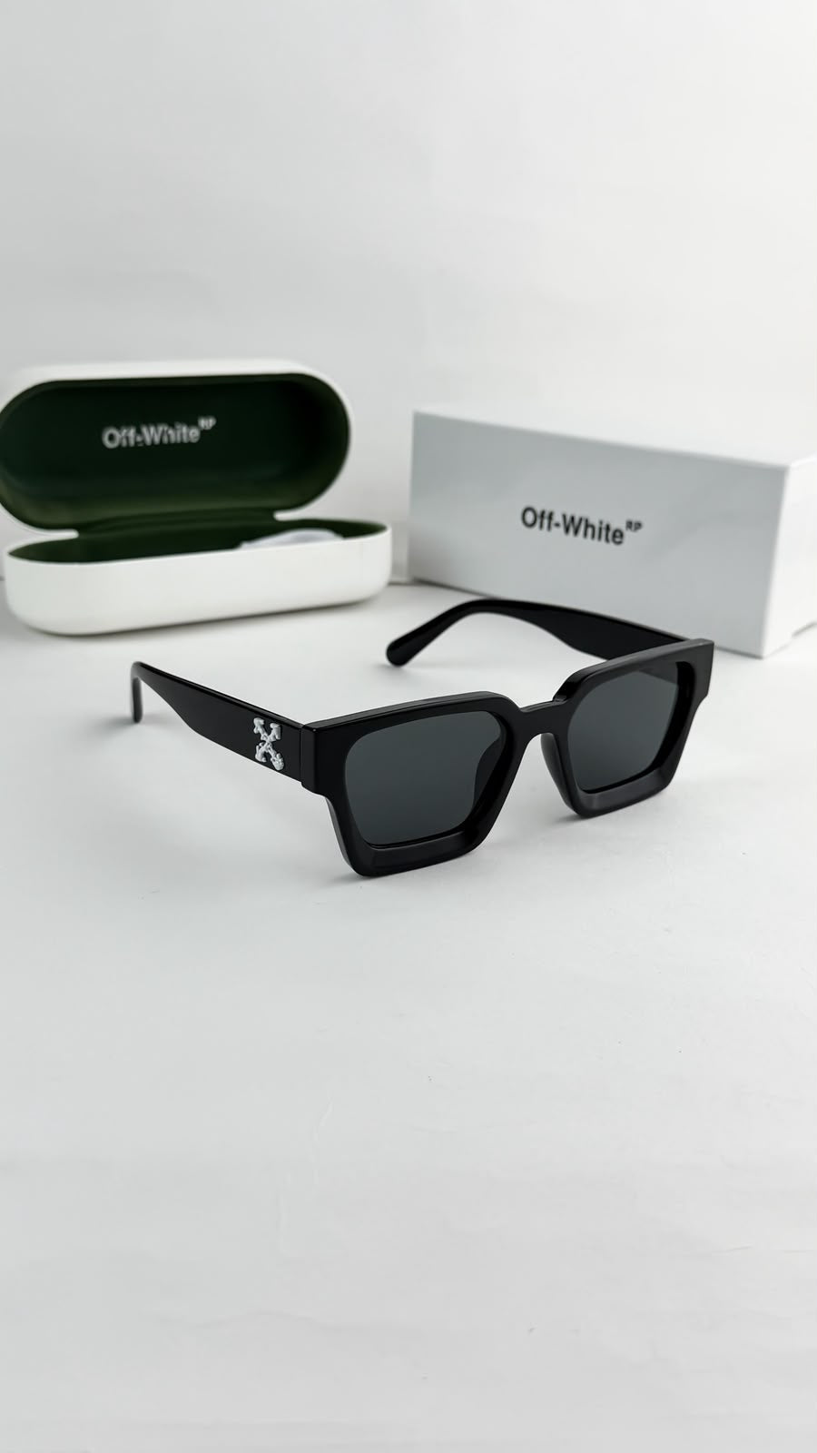 Off White Black Pearl Unisex Sunglasses
