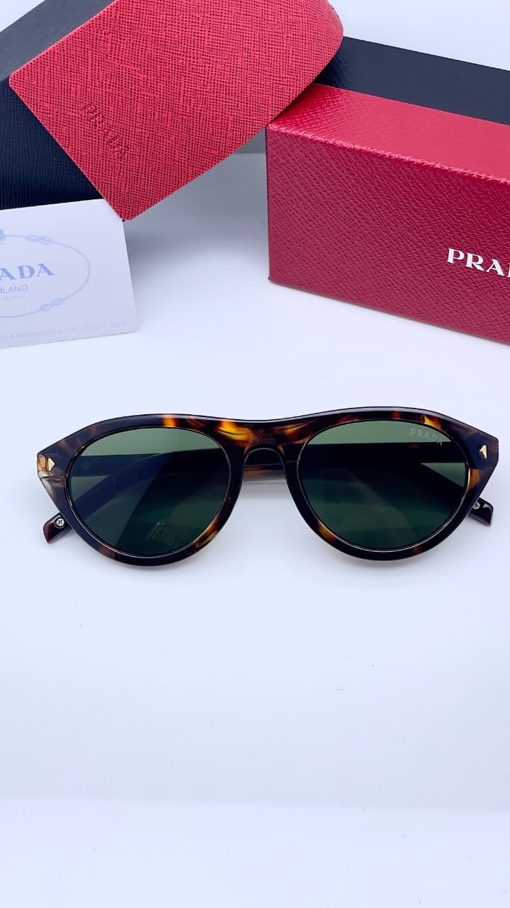 Prada sunglasses with the iconic metal plaque Women Sunglasses