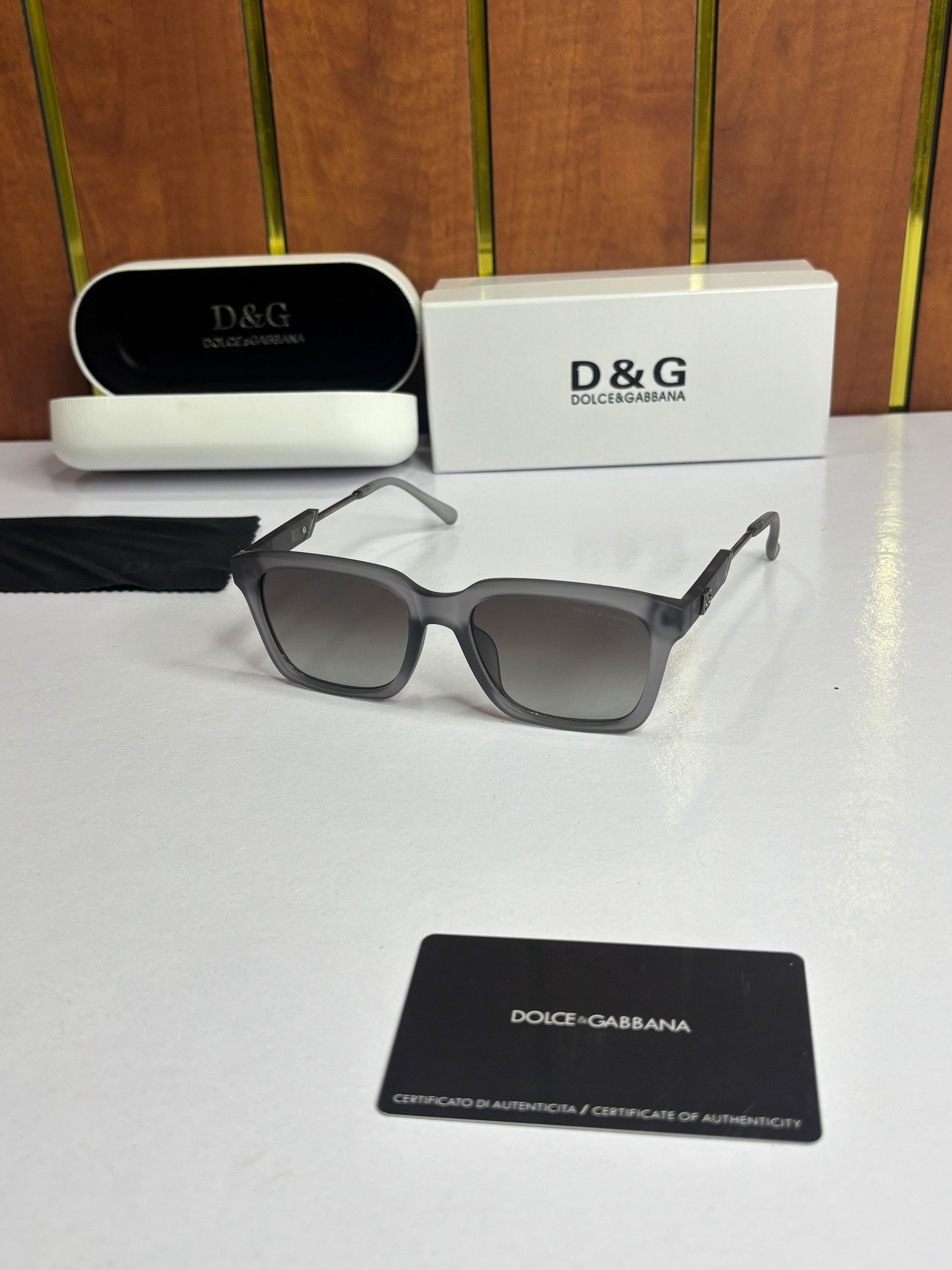 D&G Gray Men's sunglasses