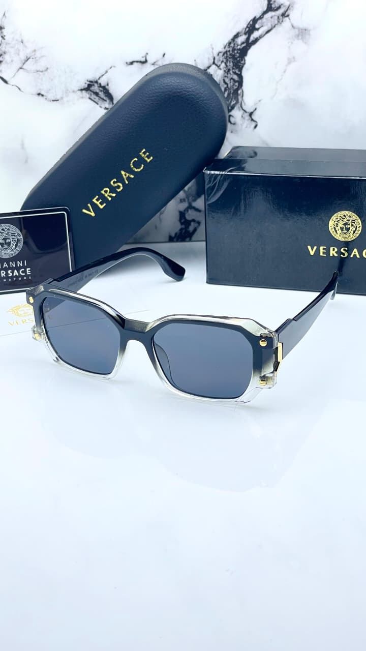 Versace Black Men's Sunglasses