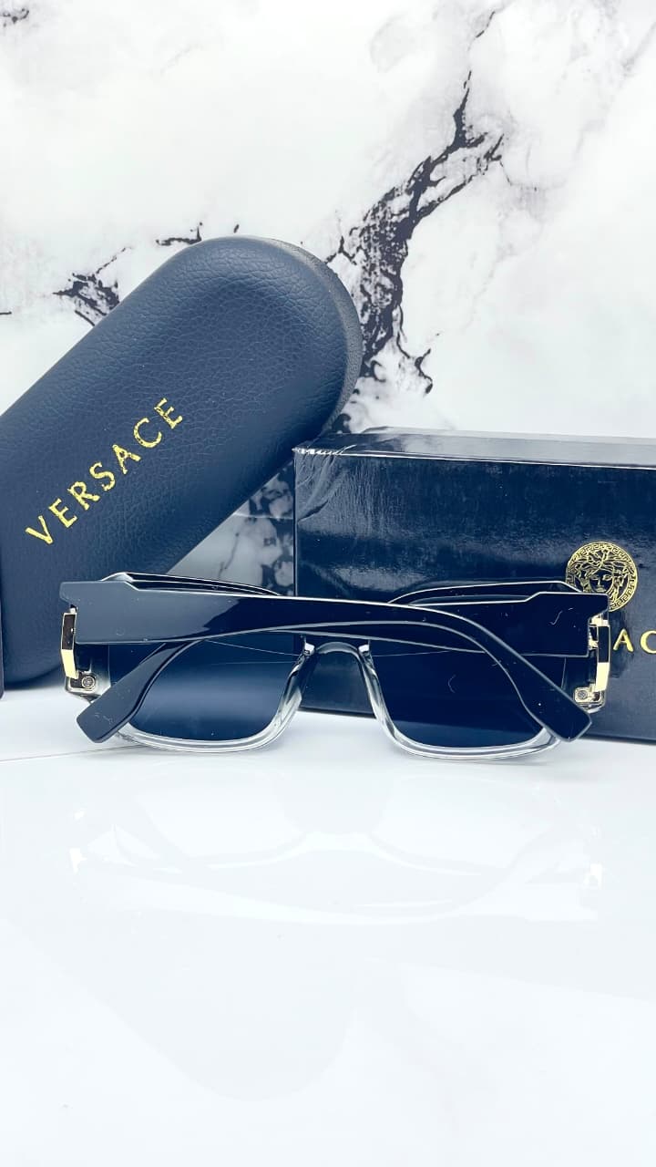 Versace Black Men's Sunglasses