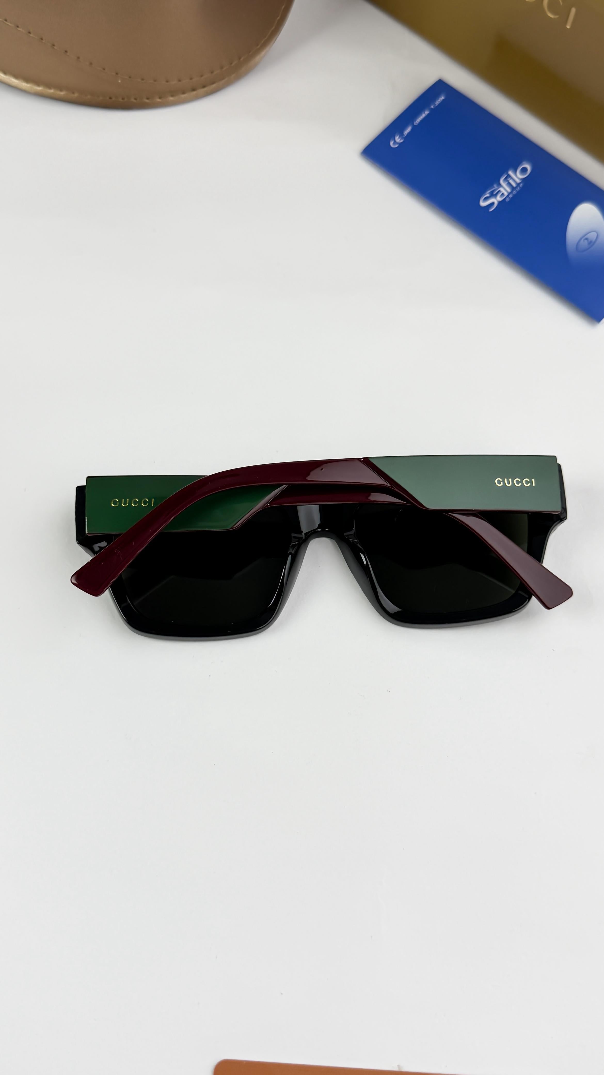 Gucci BLACK Mens Sunglasses