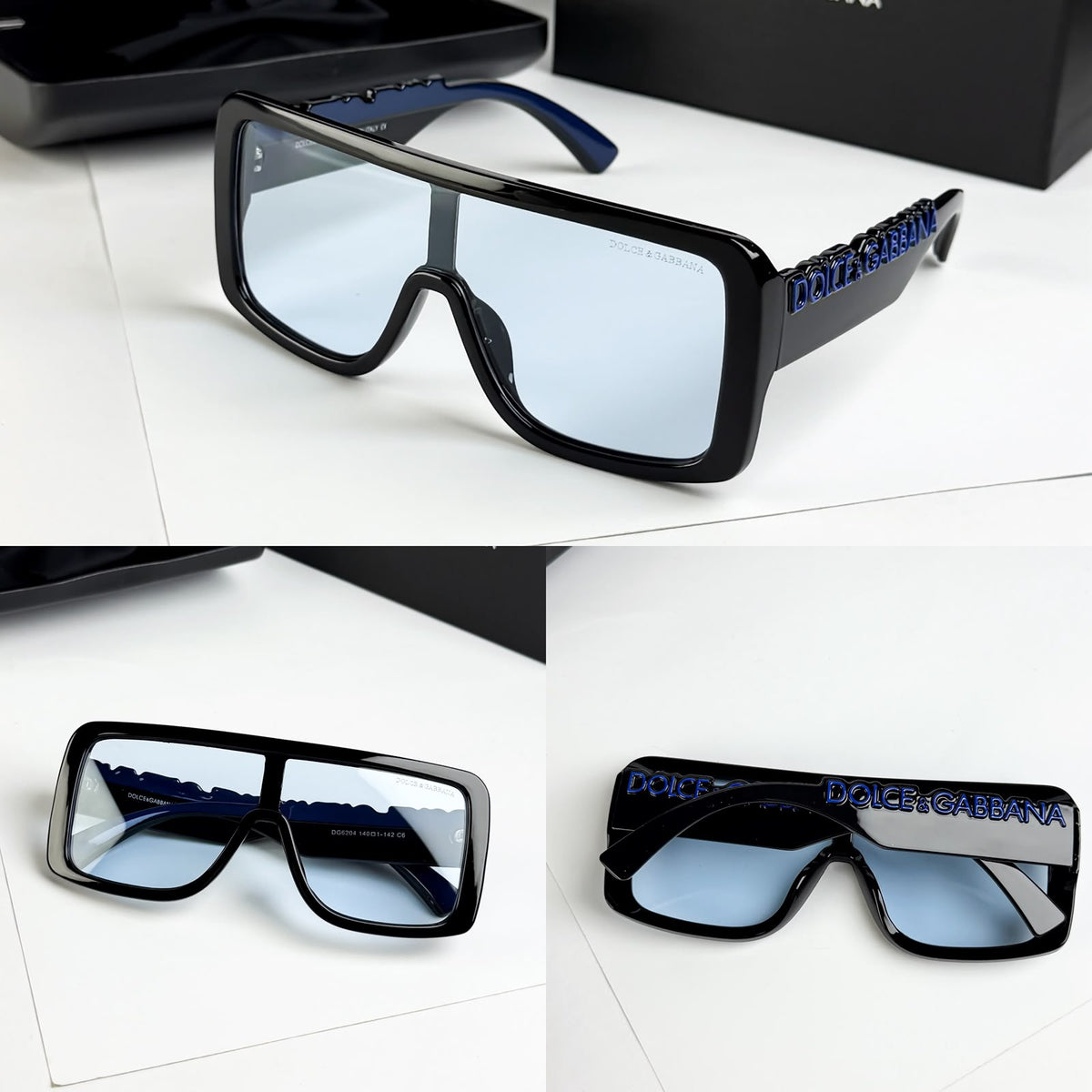 Dolce & Gabbana Blue Men's Sunglass