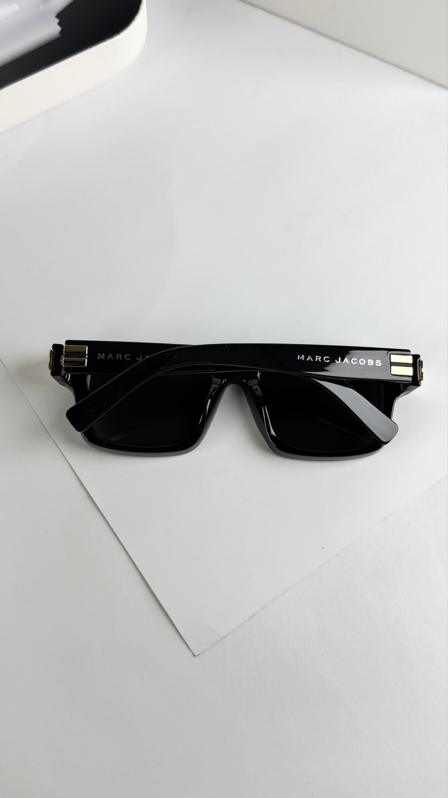 Marc Jacobs Eyewear | Blue Lens | Black Frame Men's Sunglasses