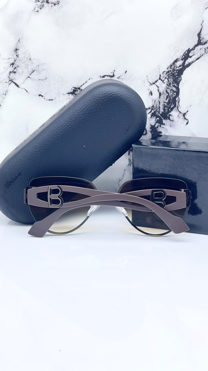 B Logo Kalveera Gradient, Riding Glasses, UV Protection, Gradient Sunglasses