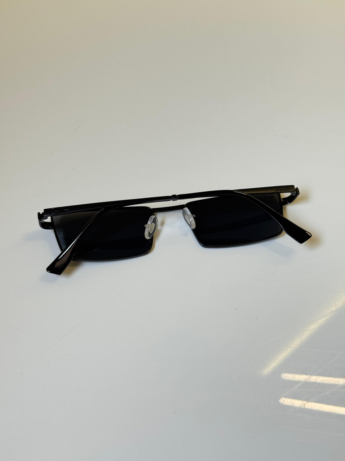 Rayban Pulse Unisex UV Protected Grey Lens Rectangle Sunglasses