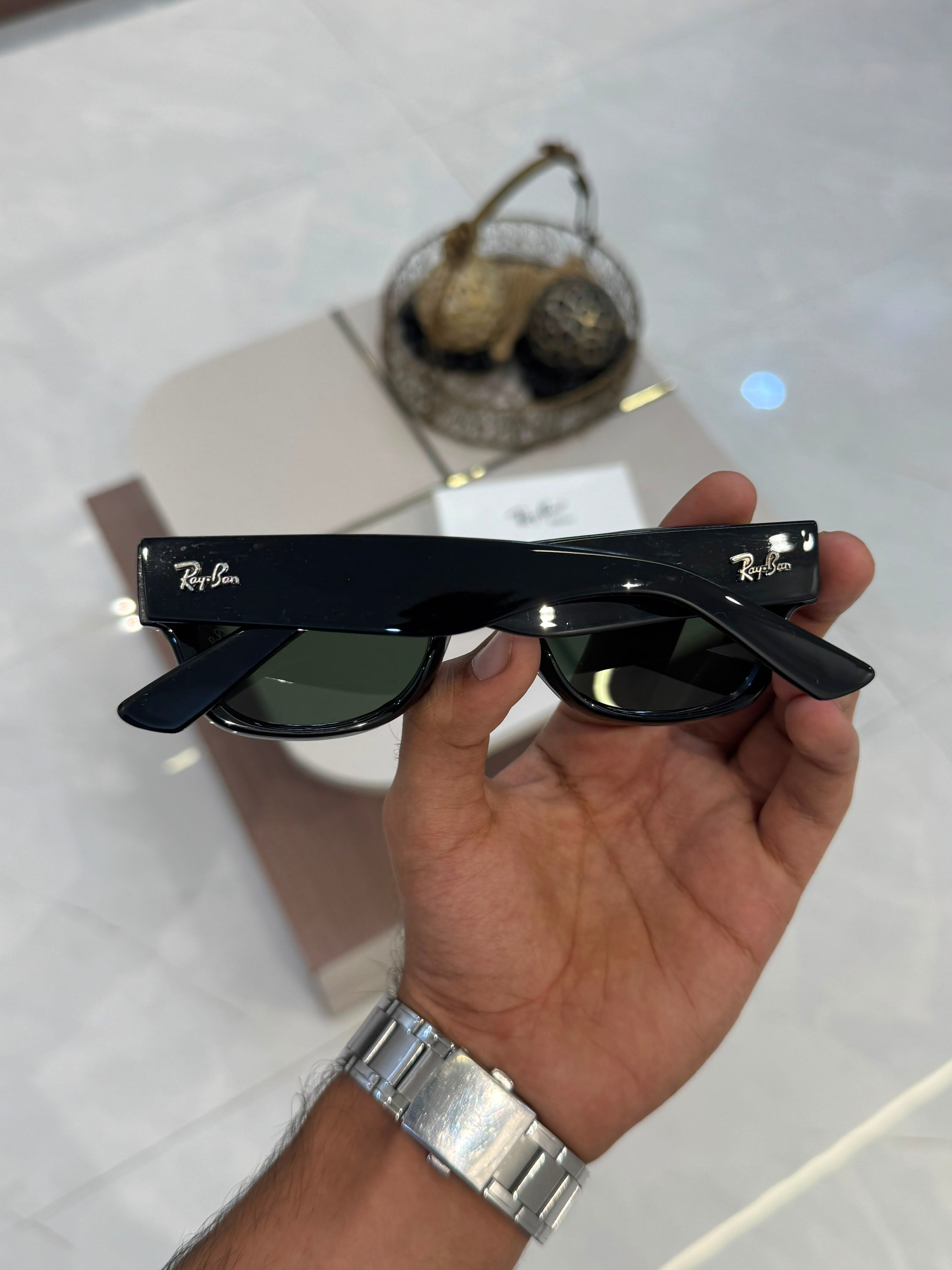 Ray-Ban Unisex UV Protected Square Black Men's Sunglasses