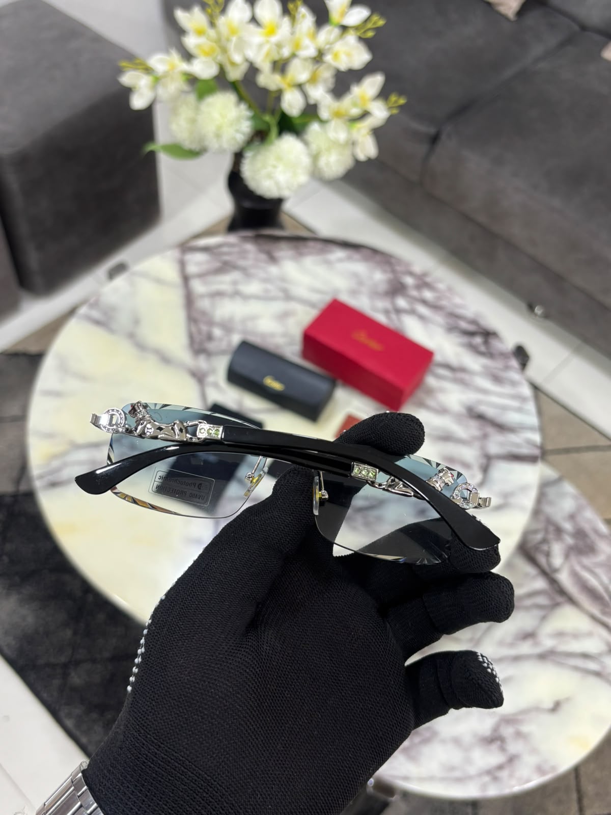Cartier Rimeless Premium-inspired Men's Sunglasses