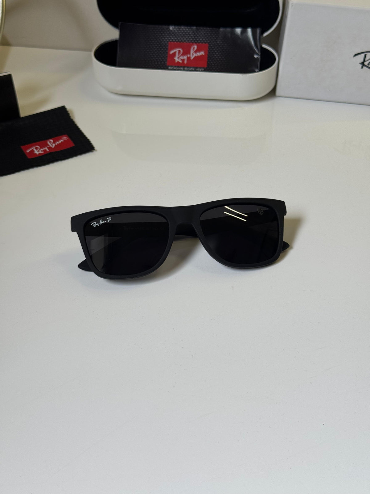 Ray-Ban Men UV Protected Square Men's Black Sunglasses