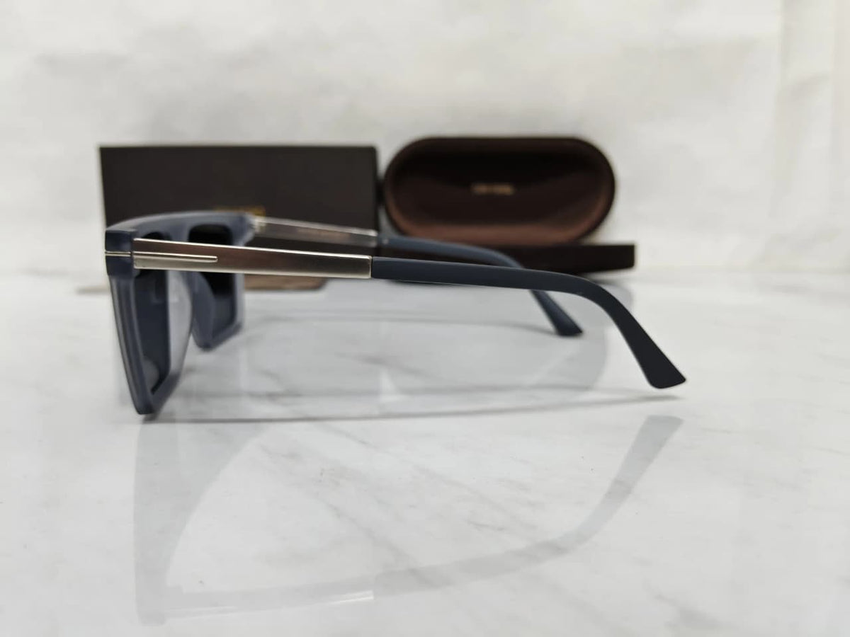 Tomford Crystal Grey Men's Sunglasses