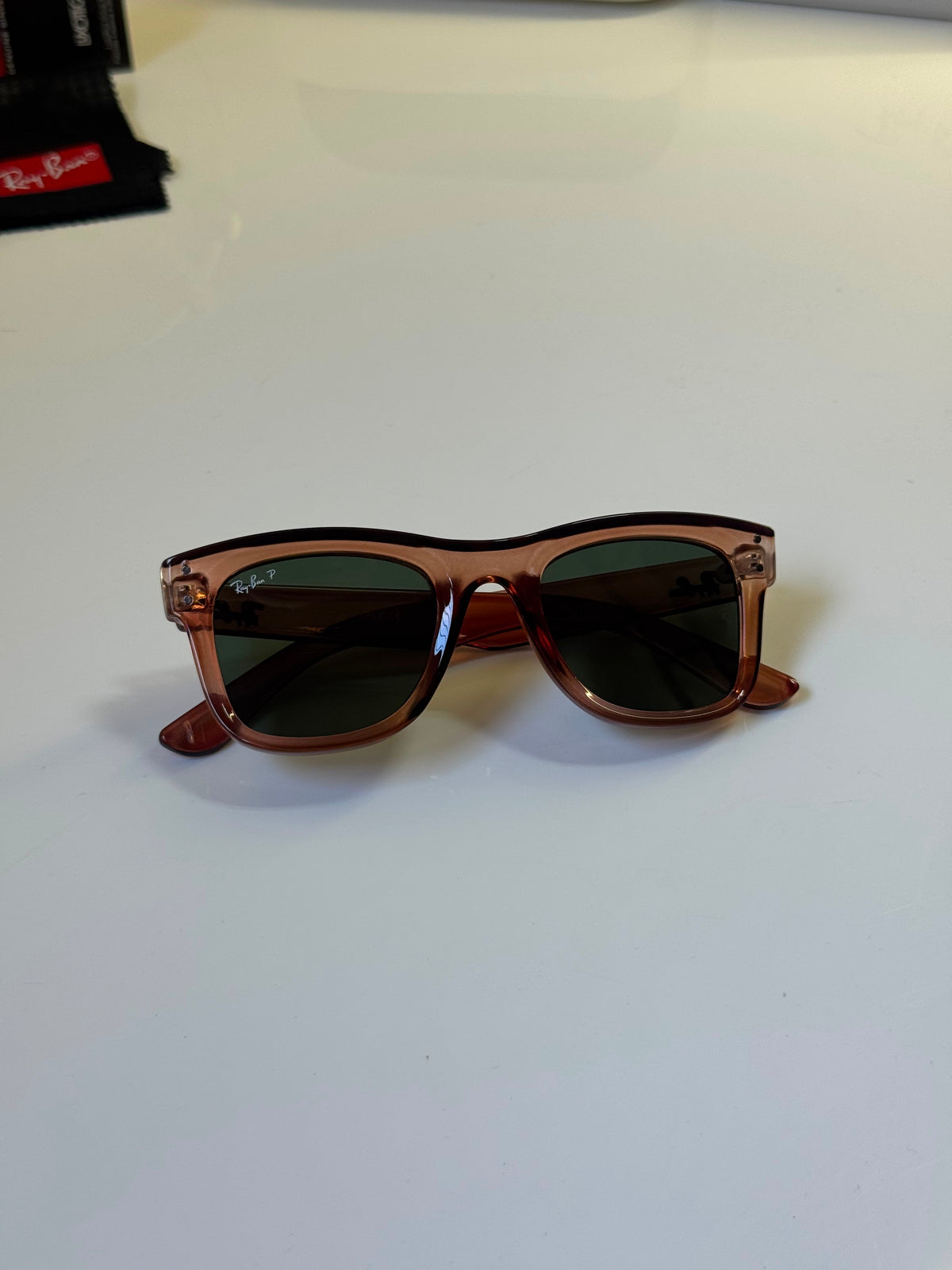 RAY-BAN Unisex UV Protected Brown Lens Square Unisex Sunglasses