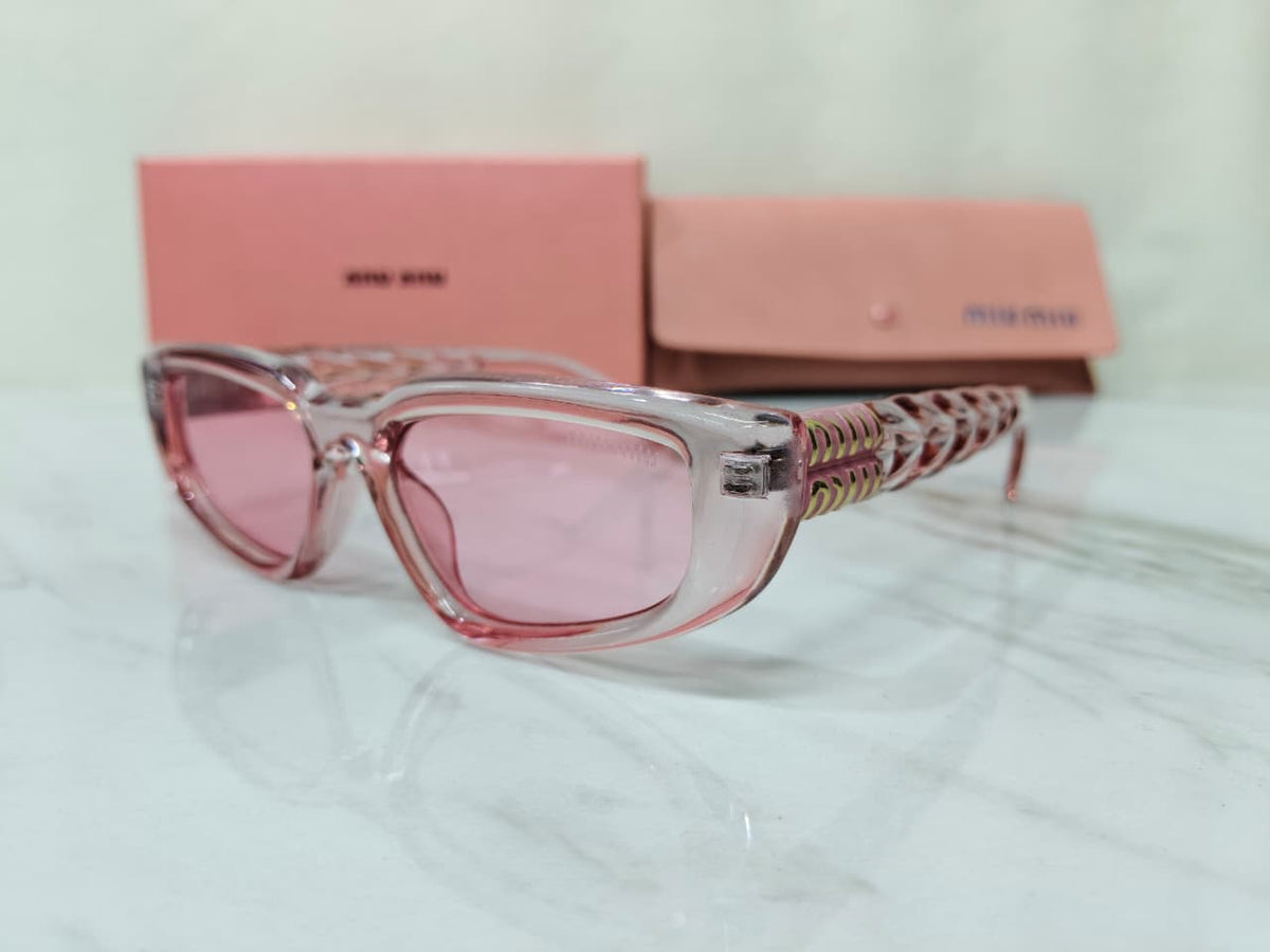Miu Miu Blush Pink Women's Sunglasses