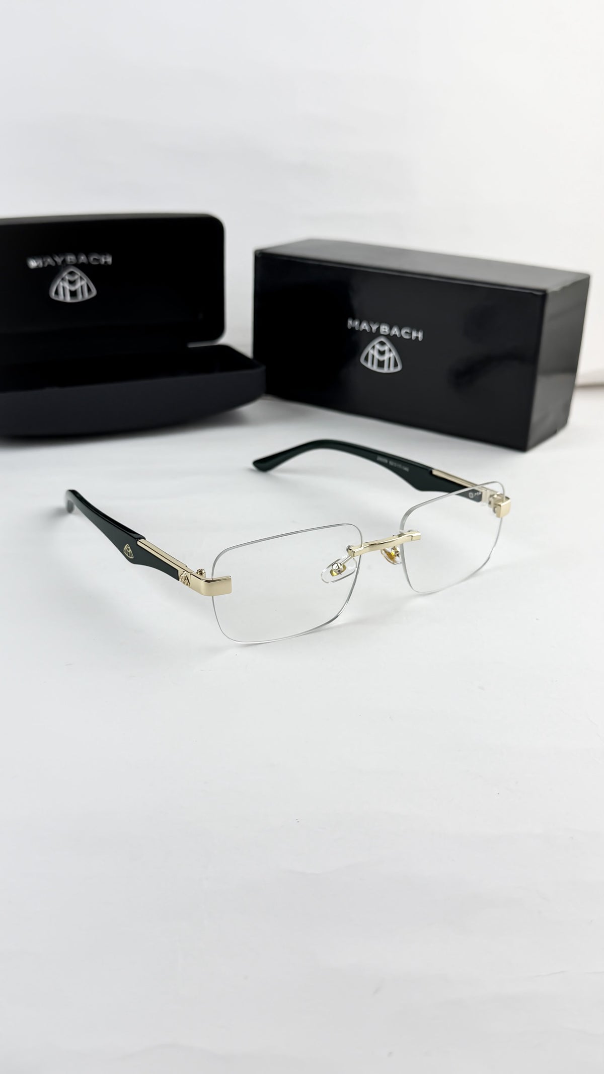 Maybach Marble Plano Bottle GreenUnisex Sunglasses