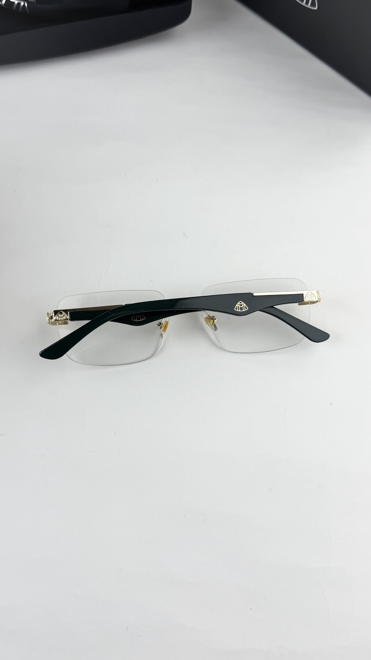 Maybach Marble Plano Bottle GreenUnisex Sunglasses